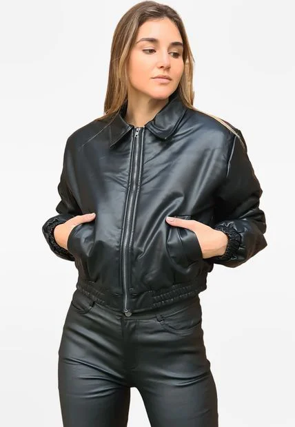 total leather look